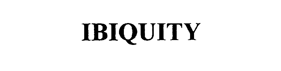 IBIQUITY