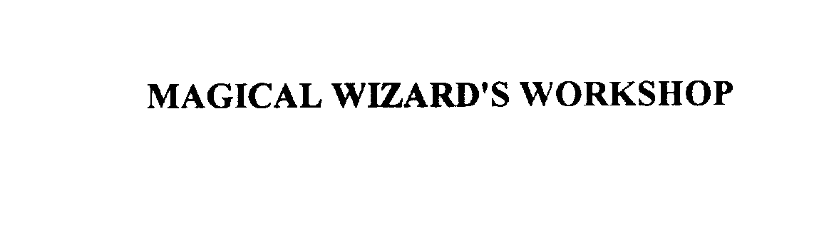  MAGICAL WIZARD'S WORKSHOP