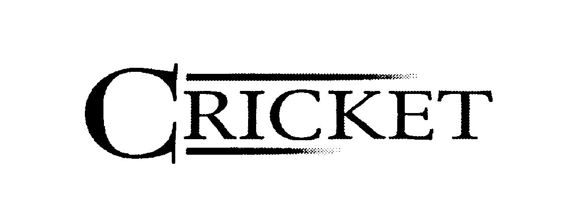 Trademark Logo CRICKET