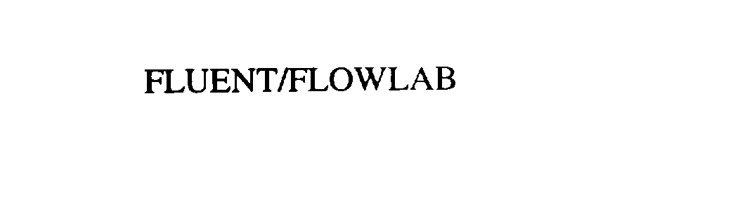  FLUENT/FLOWLAB