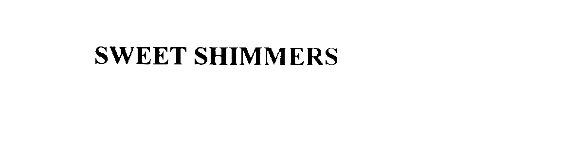 Trademark Logo SWEET SHIMMERS