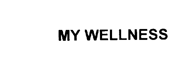 MY WELLNESS