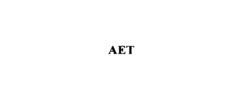 Trademark Logo AET