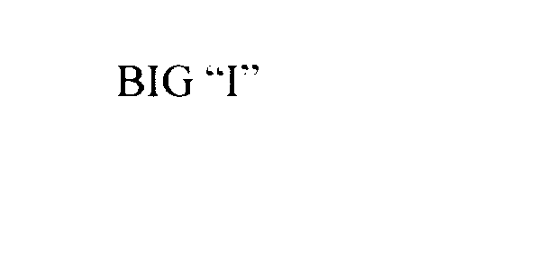 Trademark Logo BIG "I"