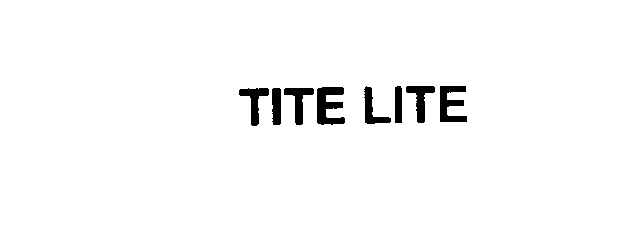 Trademark Logo TITE LITE