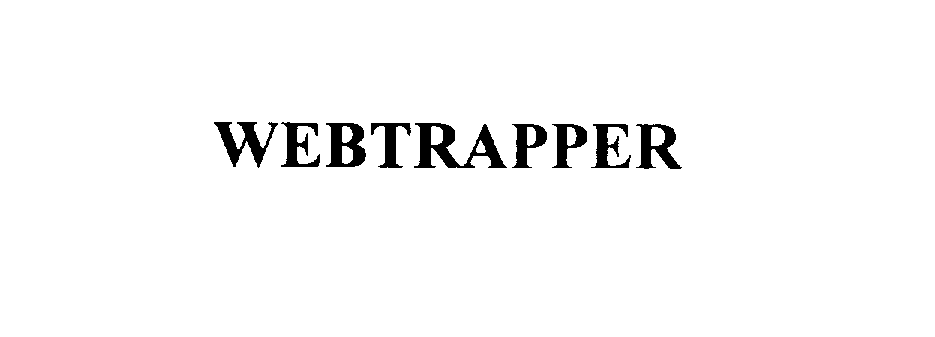 Trademark Logo WEBTRAPPER