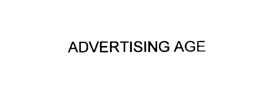 Trademark Logo ADVERTISING AGE