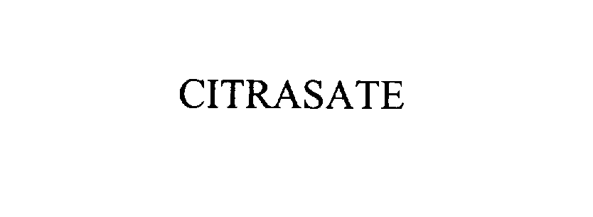 Trademark Logo CITRASATE