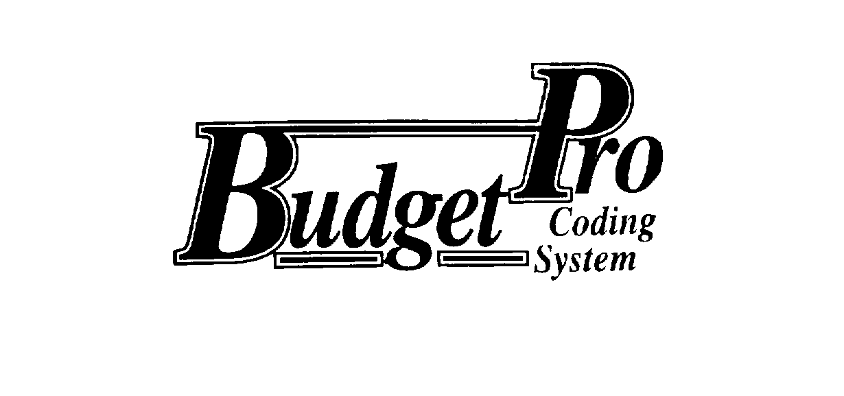  BUDGET PRO CODING SYSTEM