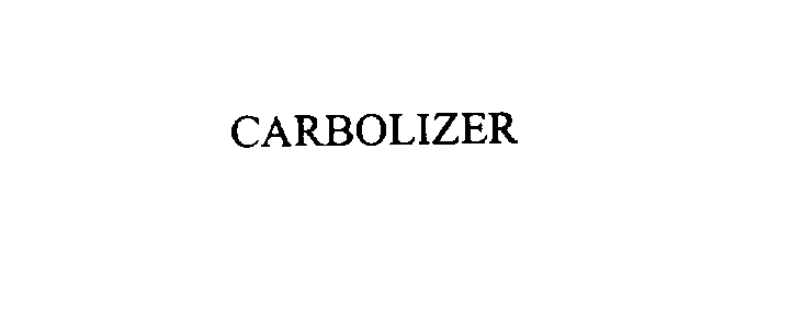 Trademark Logo CARBOLIZER