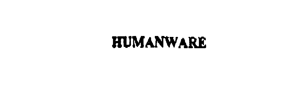 Trademark Logo HUMANWARE