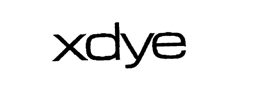 Trademark Logo XDYE