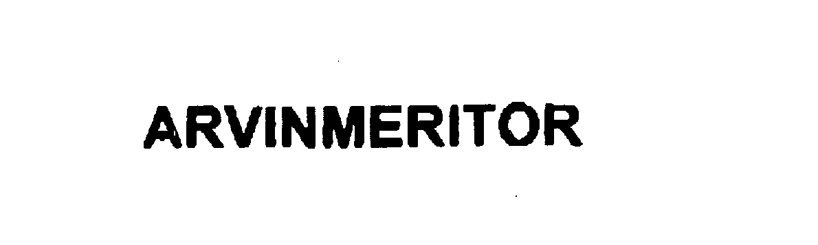 Trademark Logo ARVINMERITOR