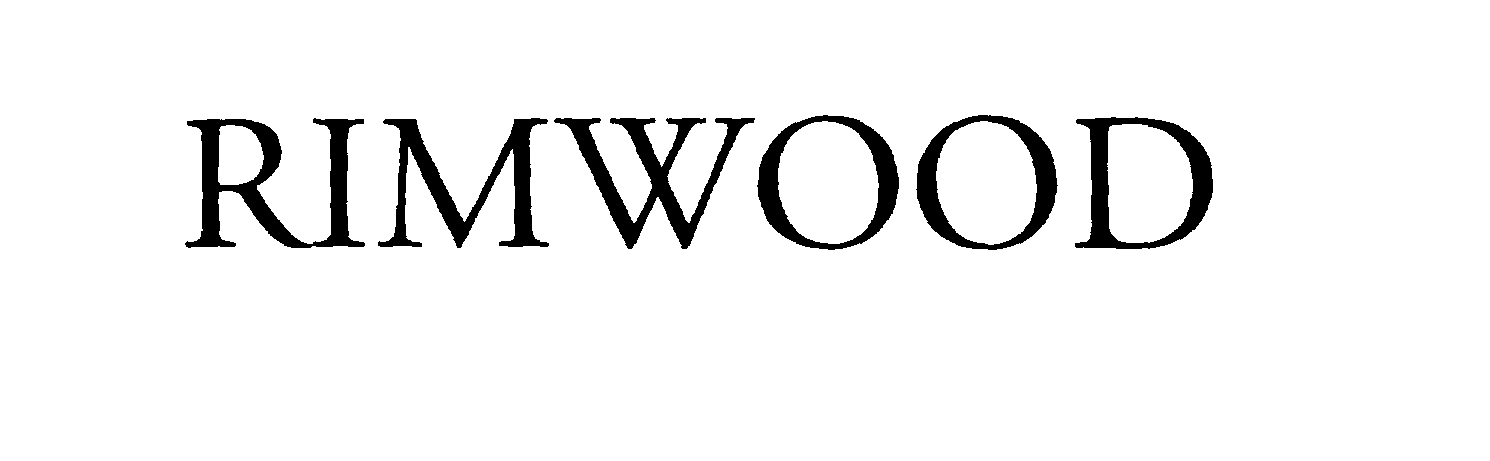 Trademark Logo RIMWOOD