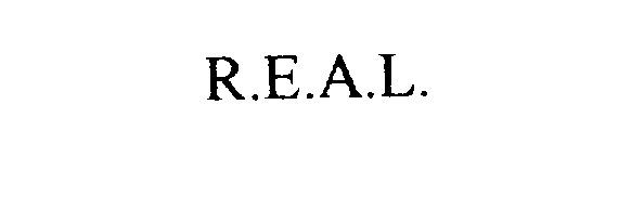 Trademark Logo R.E.A.L.