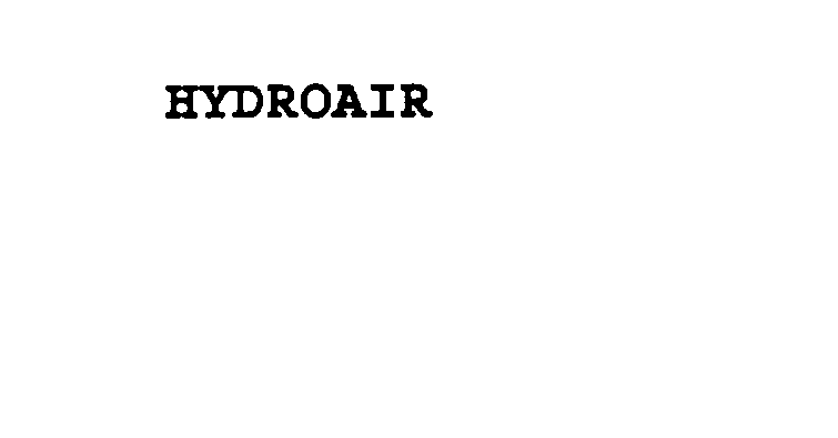 Trademark Logo HYDROAIR