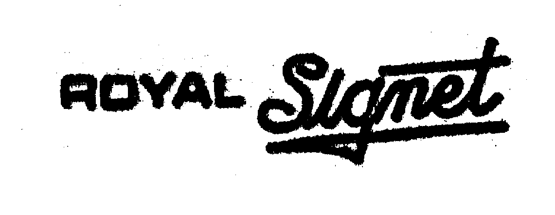 Trademark Logo ROYAL SIGNET