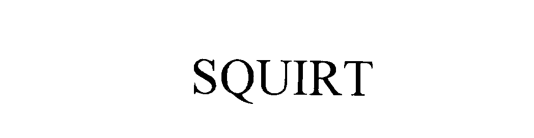 Trademark Logo SQUIRT