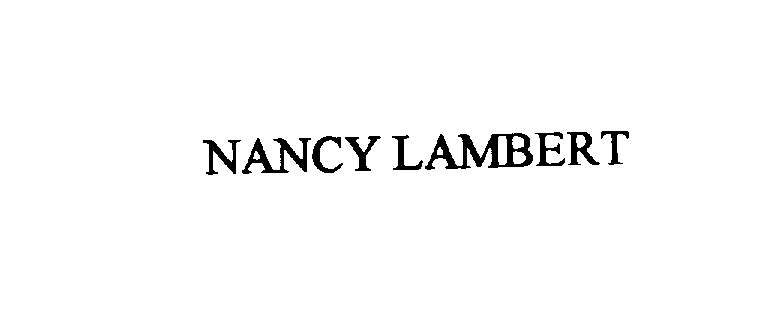  NANCY LAMBERT