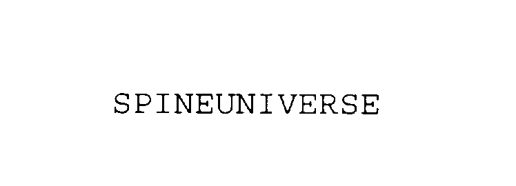 Trademark Logo SPINEUNIVERSE