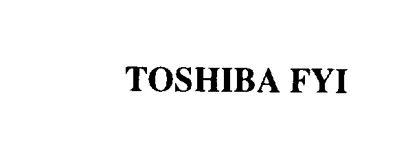  TOSHIBA FYI