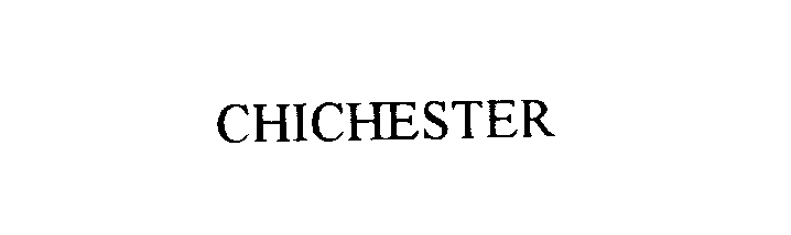 Trademark Logo CHICHESTER