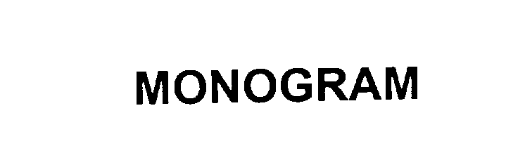 Trademark Logo MONOGRAM