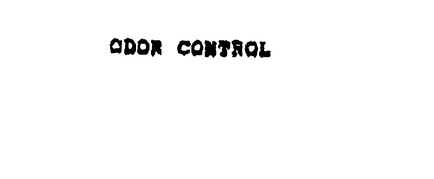 Trademark Logo ODOR CONTROL