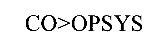 Trademark Logo CO>OPSYS