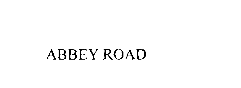 Trademark Logo ABBEY ROAD