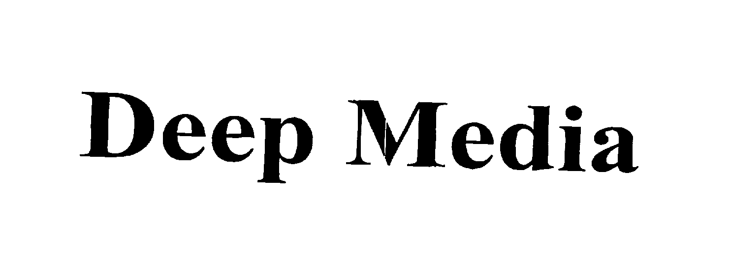 Trademark Logo DEEP MEDIA