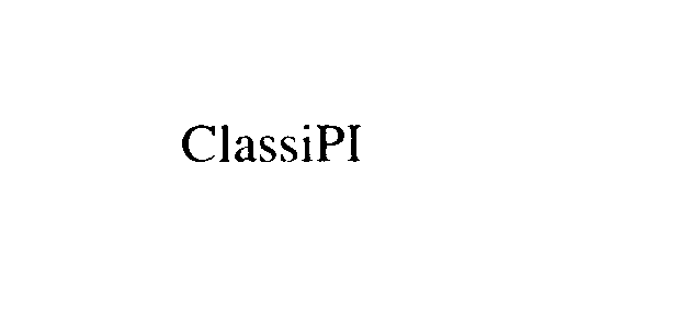 Trademark Logo CLASSIPI