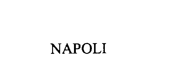Trademark Logo NAPOLI