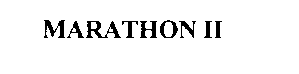 Trademark Logo MARATHON II