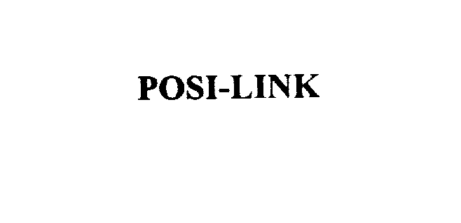 Trademark Logo POSI-LINK