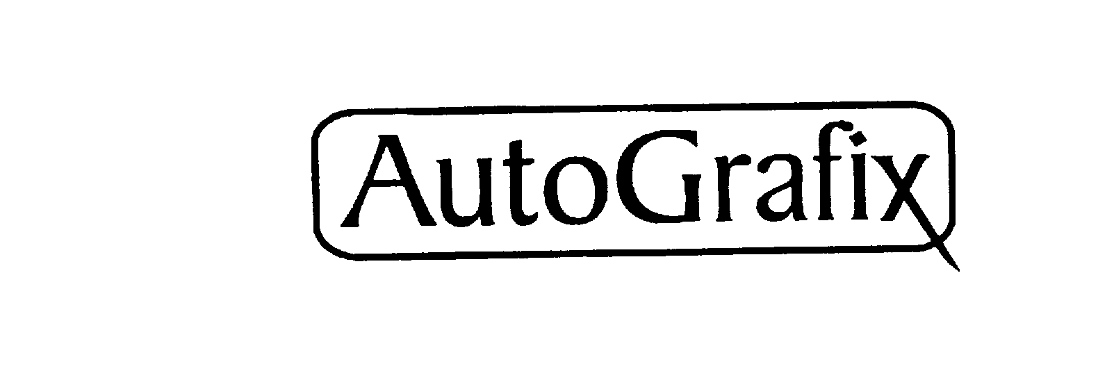 Trademark Logo AUTOGRAFIX