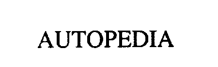 Trademark Logo AUTOPEDIA