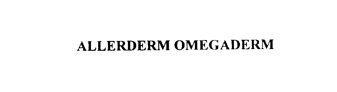  ALLERDERM OMEGADERM