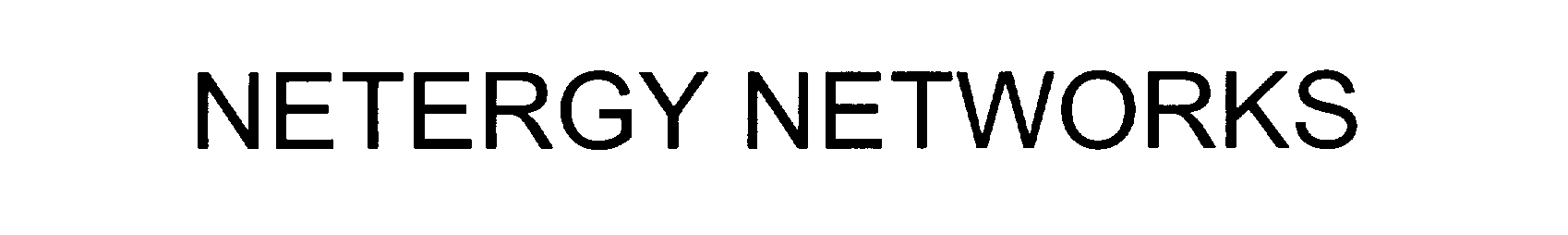 Trademark Logo NETERGY NETWORKS