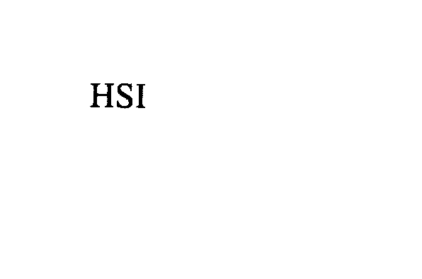 Trademark Logo HSI