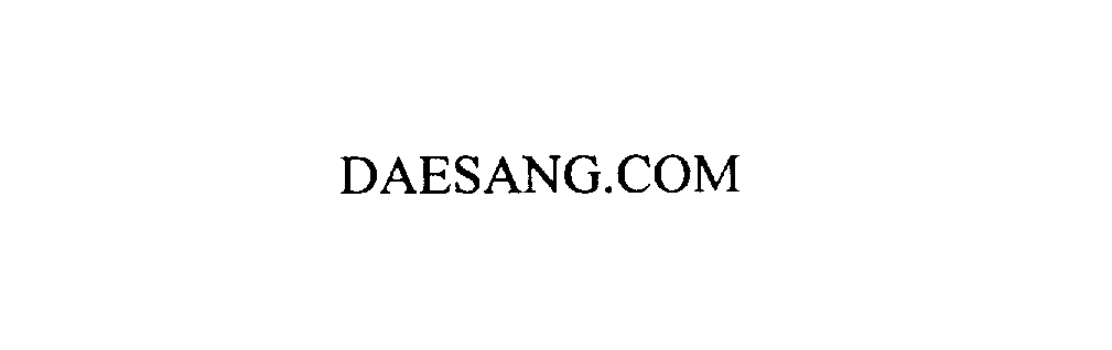  DAESANG.COM