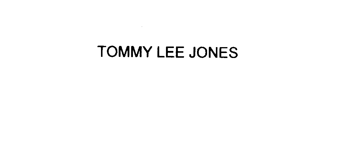 TOMMY LEE JONES