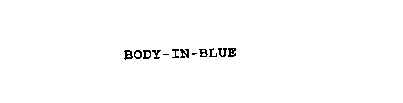  BODY-IN-BLUE