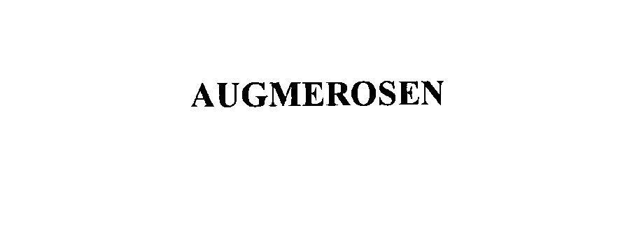 Trademark Logo AUGMEROSEN
