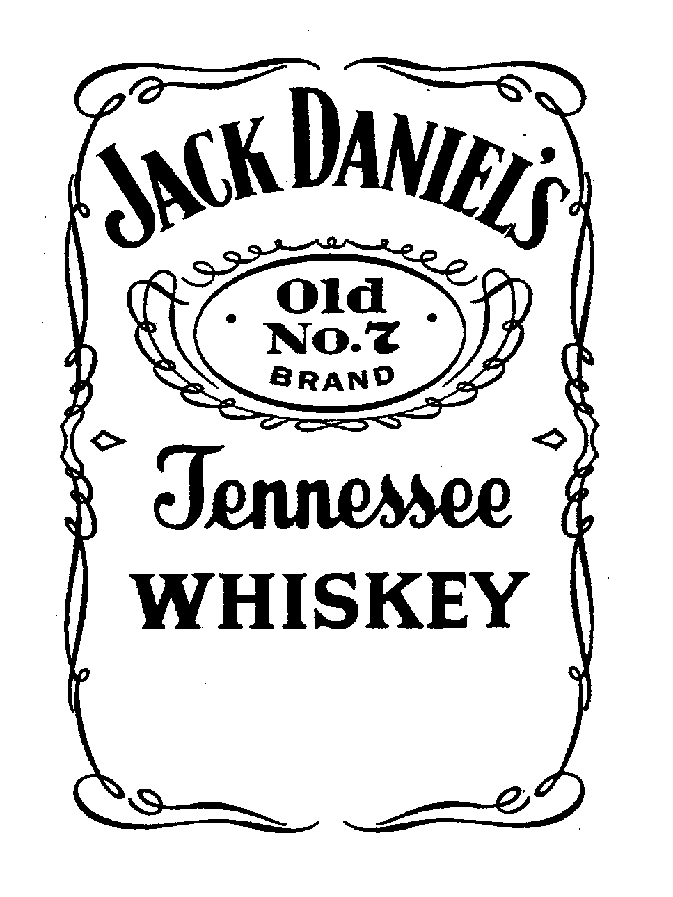  JACK DANIEL'S OLD NO.7 BRAND TENNESSEE WHISKEY