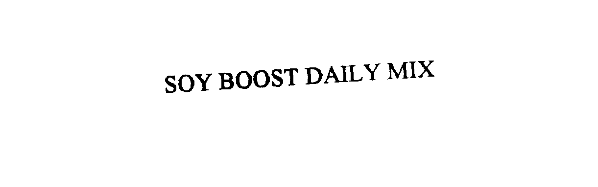  SOY BOOST DAILY MIX