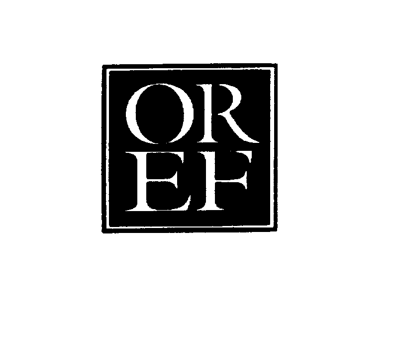 Trademark Logo OREF