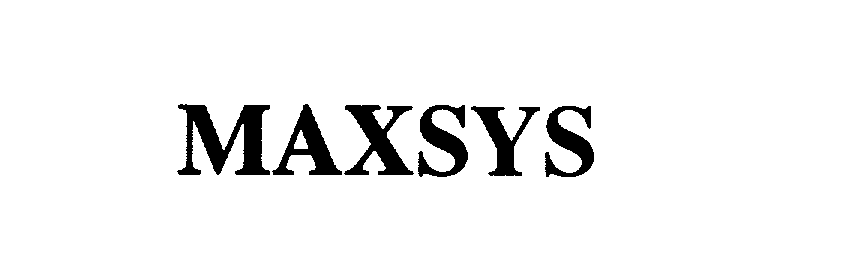 MAXSYS