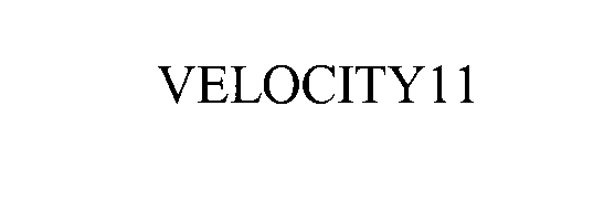 Trademark Logo VELOCITY11