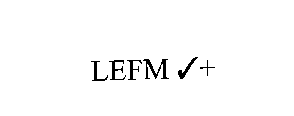 Trademark Logo LEFM